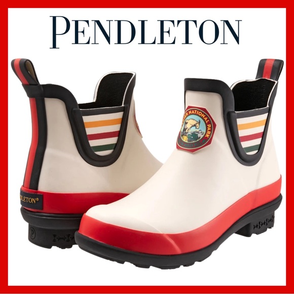 PENDLETON Woman’s Rain Boots - Size 8 - NEW $129 - Picture 1 of 4